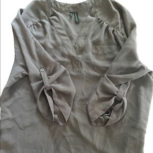 Maurice’s gray blouse